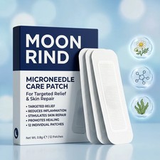 MOON RIND Microneedle Care Patch for Targeted Relief  Skin Repair
