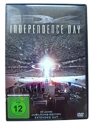 Independence Day Extended Cut 20 Jahre Jubiläums Edition DVD Zustand gut