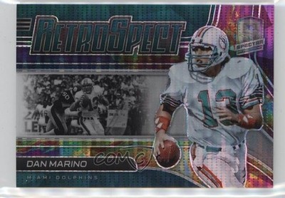 2021 Panini Spectra RetroSpect Celestial Prizm /99 Dan Marino #RS-DM HOF 1kc2