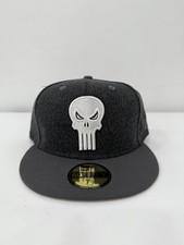 Marvel Universe The Punisher New Era 59Fifty Fitted Cap Hat Size 7 1/2