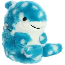 Aurora Rolly Pet Willa Whale Shark Stuffed Animal - 5-Inch Plush