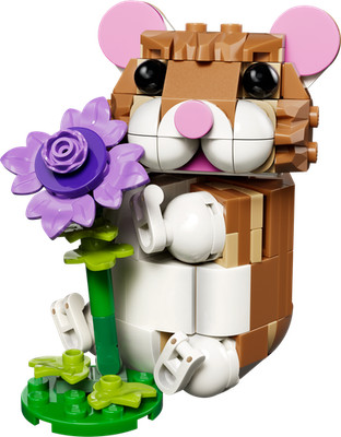 LEGO 31376 Creator Konstruktionsspielstein Niedlicher Hamster mit Blum NEU & OVP