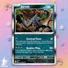 zarude pokemon card price V 016/172 Brilliant Stars - Ultra Rare Attack 1 Zarude - ME05: Pitch Black