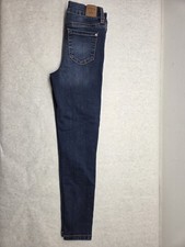 Celebrity Pink Girls Skinny Jeans Size 12 Dark Wash Stretch Denim