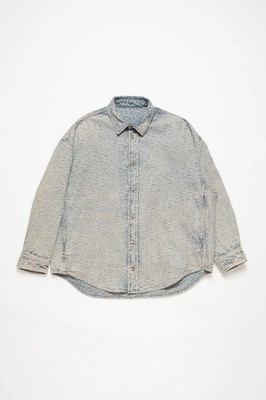 ACNE STUDIOS - MONOGRAM DENIM SHIRT Size 42