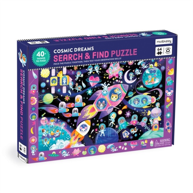 COSMIC DREAMS SEARCH & FIND PUZZLE by Wood Mudpuppy | PB | 2024 - Image 2