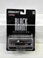 Greenlight Black Bandit 1963 Chrysler 300K Brazilian Card 1/834 Series 8 New