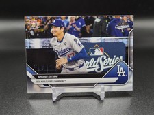 2025 Topps Now Shohei Ohtani World Series Champions #WS-1SP Dodgers