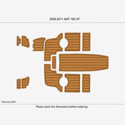 2009-2011 AMT 185 HT DuraEVA Boat flooring