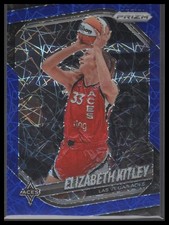 2025 Panini Prizm WNBA Elizabeth Kitley Blue Velocity Prizm #41 Aces A0073