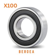 6003 2RS Ball Bearing Rubber Sealed Deep Groove 17x35x10mm 100Pcs
