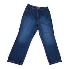 LOFT The Palazzo High Rise Jeans Pleated Wide-Leg Womens's Size 28 / 6