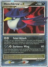 Honchkrow LV.X Holo Ultra Rare Secret Wonders 132/132 HP on eBay