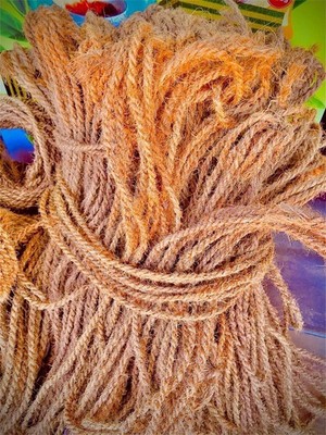 Coconut Husk Coir Fiber Rope Coir Twisted Eco-Friendly Handmade Natural String