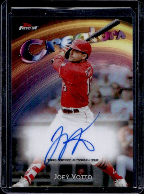 2025 Topps Finest Joey Votto Creators Auto Autograph #CAV-JV Reds