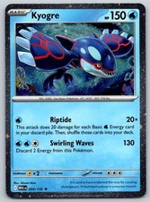 Kyogre (Cosmos Holo) Carte e Prodotti Vari 034/132 Carta Pokemon NM