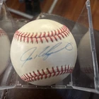 IVAN RODRIGUEZ Signed INAUGURAL INDIANS 94 SEASON JSA#F30384 OFFICIAL BASEBALL