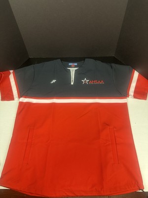AHSAA Future Ones Team Sales 1/4 Zip Pullover Adult Size XL Blue & Red