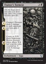 x4 Chainer's Torment - Dominaria - NM - MTG