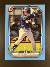2026 Bowman Prospects Charles Davalan Blue Border /499 #BP-73