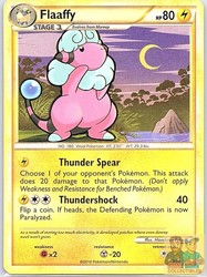 Flaaffy 3/30 HGSS Trainer Kit: Gyarados & Raichu
