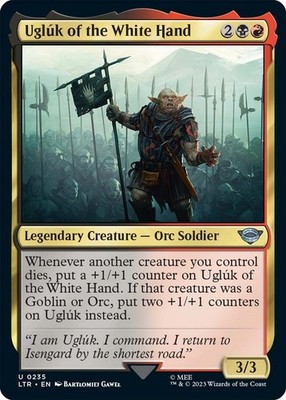 NM - Ugluk of the White Hand LTR - 235 Universes Beyond: The Lord of the Ring...