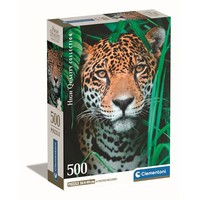 Puzzle High Quality Collection Compact - Jaguar Im Dschungel 500 Teile