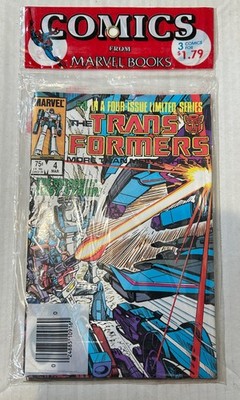 The Transformers 3 Pack Sealed #4,#5,#6 includes First Shockwave Appearance