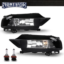 Fog Lights Fit For 2015-2016 Audi A3 Set of 2 Front Driver and Passenger Side