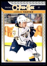 2009-10 O-Pee-Chee #324 Jordin Tootoo Nashville Predators Hockey Card