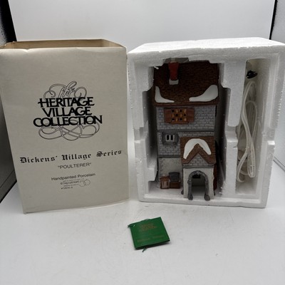 Vintage Dept. 56 Dickens 1997 Leacock Poulterer #58303 The Christmas Carol