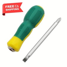 Reversible Double Ended Screwdriver 2-in-1 Flat Slot & Philips Cross Head
