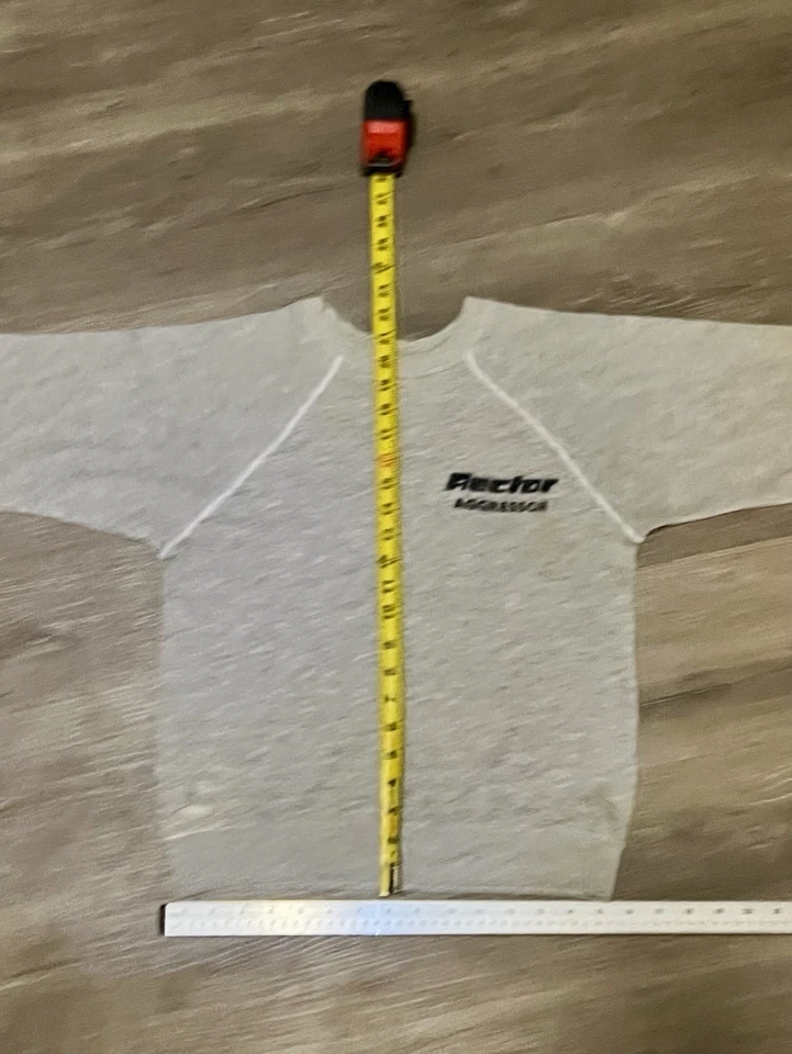 Ultra Rare Rector Aggressor “Ruff N’ Tuff” Sweatshirt Size Small/Youth Large - Image 3 of 4