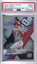2020 Topps Chrome Decade of Dominance Die-Cuts Mike Trout #DOD-1 PSA 9 MINT 1b8