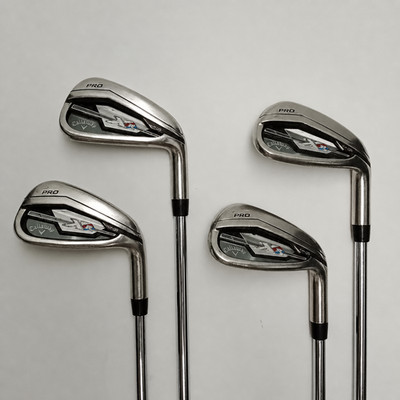 Callaway XR Pro Iron Set 4pcs 7 PW Dynamic Gold S200 S Flex RH