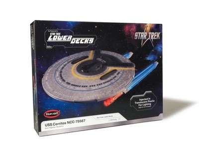 Star Trek: Lower Decks U.S.S. Cerritos MODEL KIT POL1002 New Polar Lights 1:1400