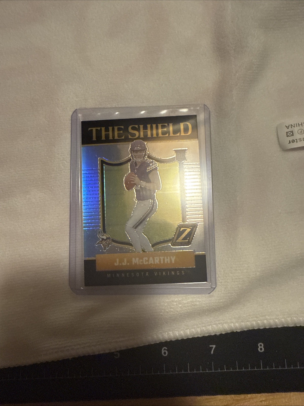 2024 Panini Zenith The Shield#10 J.J. McCarthy