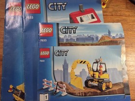 LEGO City: Construction Site (7633) 99.9% Complete Incl. Box, Books And Minifigs