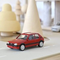 Peugeot 205 Gti 1986 Rot Vallelunga Jet-Car 1/43 Norev Neu Ovp