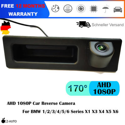 AHD 1080P 170° Rückfahrkamera für BMW 5er F10 F11 F07 6er F06 F12 F13 X5 F15 