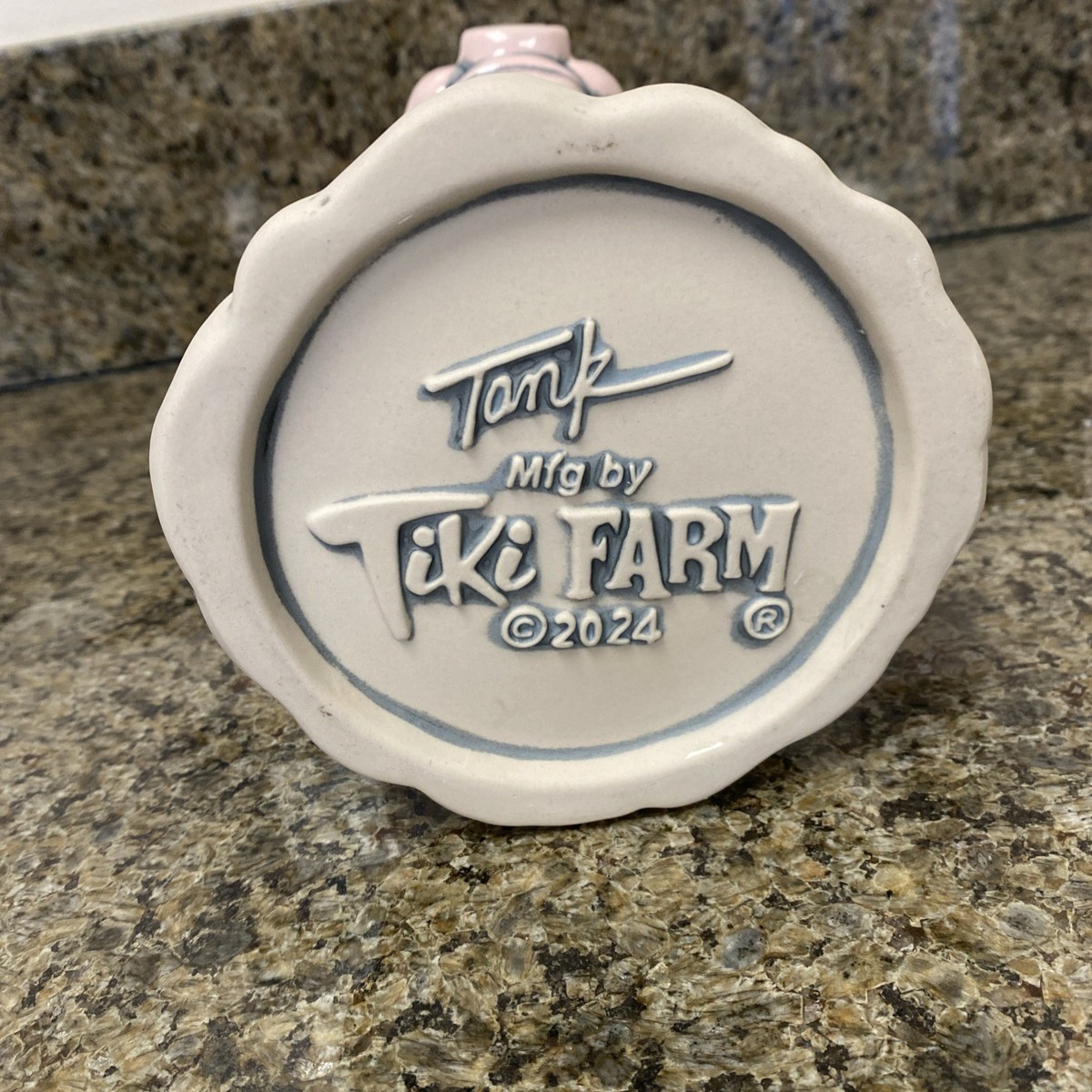 Lucille's Smokehouse Bar-B-Que Tiki Farm BBQ Flying Pig Mug
