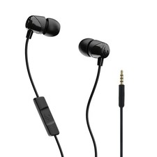 Skullcandy Jib Wired Earbuds with 3.5mm AUX Plug - Black 1 Pack,