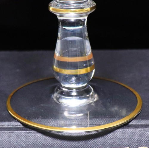 Baccarat Vecchio Nastro Decorativo 1900 Colore Oro Fiore - Collegato - Foto 7 di 11