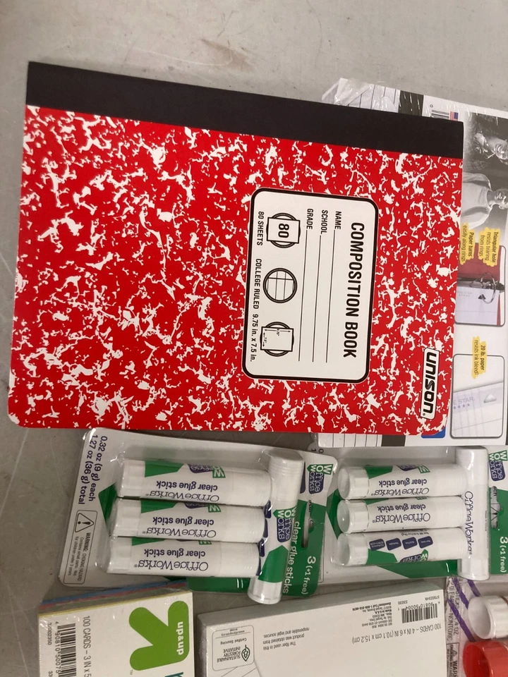 Elementary School Essentials Back to School Kit Supplies Bundle - Lot of Pieces - Image 3 of 4