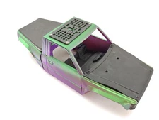 Custom Green / Purple 3D Printed Toyota Pickup Truck Hardbody for Vanquish VRD