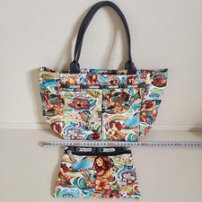 LeSportsac Hawaii Moana Ahe Tote Bag  Pouch Collab