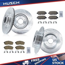 Front Rear Drilled Brake Rotors Ceramic Pads Kit For Nissan Altima 2007-2013 Front Rear Drilled Brake Rotors Ceramic Pads Kit For Nissan Altima 2007-2013