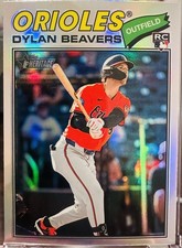 2026 Topps Heritage - Dylan Beavers #48 Chrome Refractor (RC)