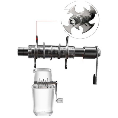 Household Small Manual Ice Crusher Multi-function Hand Shaved Ice Machine