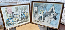 Vintage Wife & No Wife & The Morning After Marriage -James Gillray Framed Prints